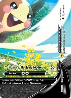 Carte Pokémon Morpeko V-UNION SWSH218 — Promo SWSH