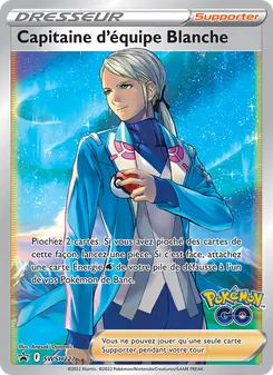 Carte Pokémon Capitaine d'équipe Blanche SWSH227 — Promo SWSH