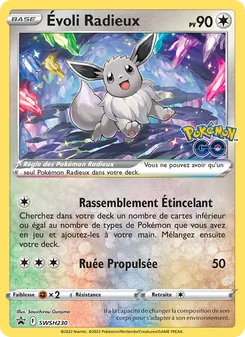 Carte Pokémon Évoli Radieux SWSH230 — Promo SWSH