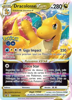 Carte Pokémon Dracolosse VSTAR SWSH236 — Promo SWSH