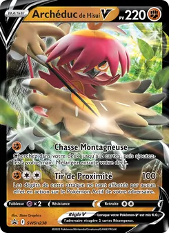 Carte Pokémon Archéduc de Hisui V SWSH238 — Promo SWSH