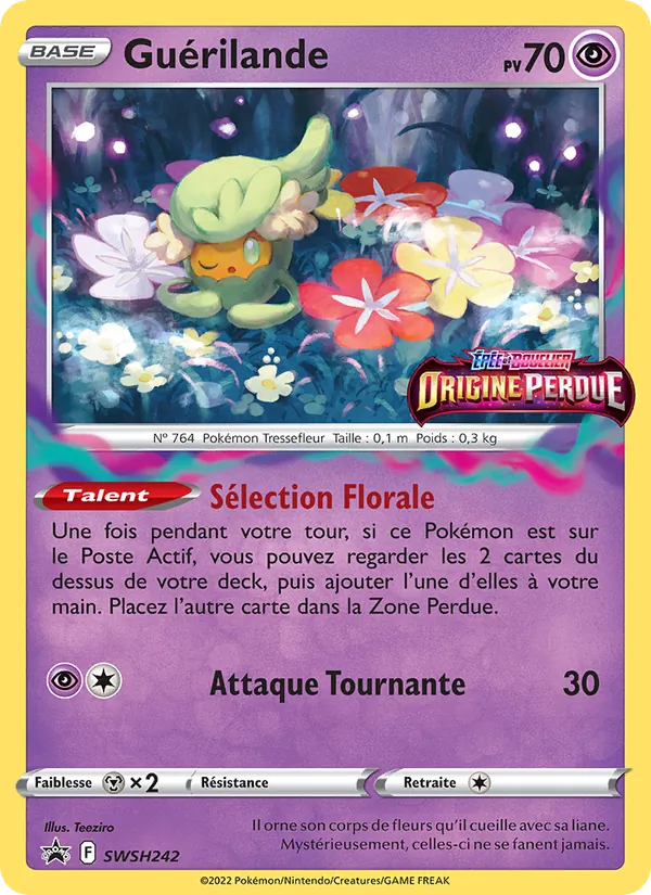 Carte Pokémon Guérilande SWSH242/307 de l'extension Promo SWSH