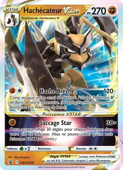 Carte Pokémon Hachécateur VSTAR SWSH249 — Promo SWSH