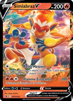 Carte Pokémon Simiabraz V SWSH252 — Promo SWSH