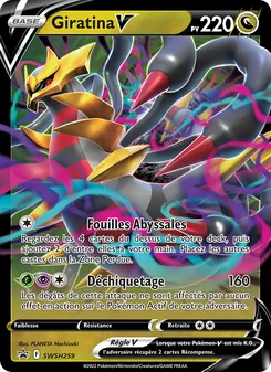 Carte Pokémon Giratina V SWSH259 — Promo SWSH