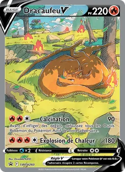 Carte Pokémon Dracaufeu V SWSH260 — Promo SWSH