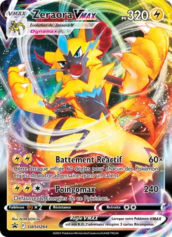 Carte Pokémon Zeraora VMAX SWSH264 — Promo SWSH