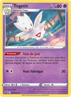 Carte Pokémon Togetic SWSH276 — Promo SWSH