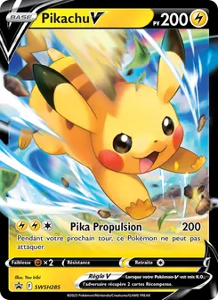 Carte Pokémon Pikachu V SWSH285 — Promo SWSH