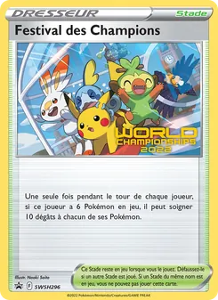 Carte Pokémon Festival des Champions SWSH296 — Promo SWSH