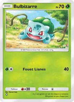 Carte Pokémon Bulbizarre 001 — Puissance Génétique