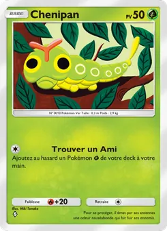 Carte Pokémon Chenipan 005 — Puissance Génétique