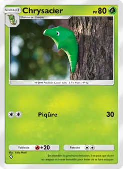 Carte Pokémon Chrysacier 006 — Puissance Génétique