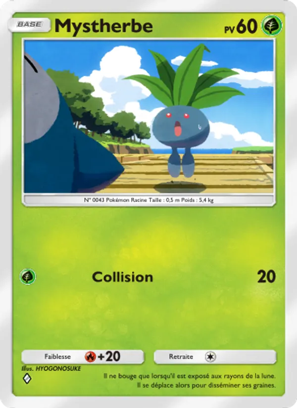 Carte Pokémon Mystherbe 011/226 de l'extension Puissance Génétique