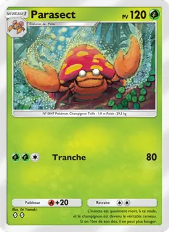 Carte Pokémon Parasect 015 — Puissance Génétique