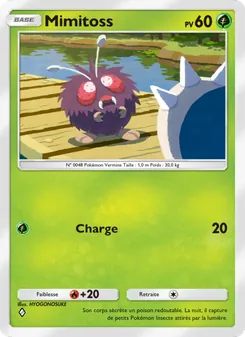 Carte Pokémon Mimitoss 016 — Puissance Génétique