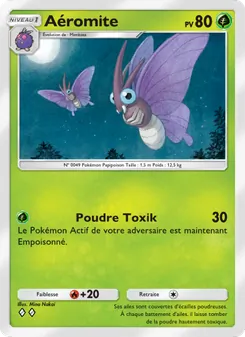 Carte Pokémon Aéromite 017 — Puissance Génétique