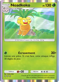 Carte Pokémon Noadkoko 022 — Puissance Génétique