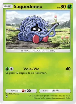 Carte Pokémon Saquedeneu 024 — Puissance Génétique
