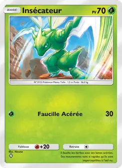 Carte Pokémon Insécateur 025 — Puissance Génétique