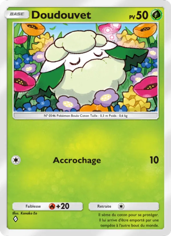 Carte Pokémon Doudouvet 027/226 de l'extension Puissance Génétique