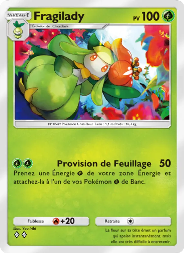 Carte Pokémon Fragilady 030/226 de l'extension Puissance Génétique