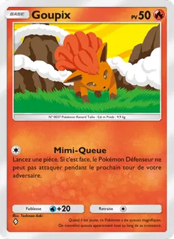Carte Pokémon Goupix 037 — Puissance Génétique