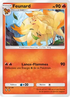 Carte Pokémon Feunard 038 — Puissance Génétique