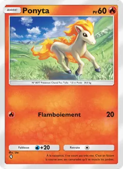 Carte Pokémon Ponyta 042 — Puissance Génétique