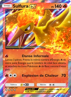 Carte Pokémon Sulfura-ex 047 — Puissance Génétique