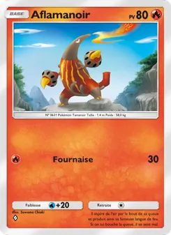 Carte Pokémon Aflamanoir 048 — Puissance Génétique