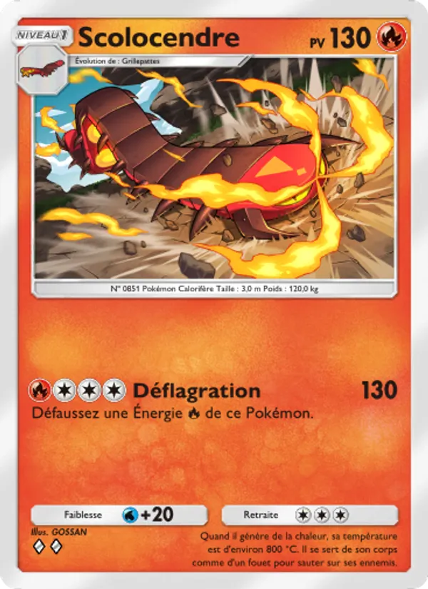 Carte Pokémon Scolocendre 052/226 de l'extension Puissance Génétique