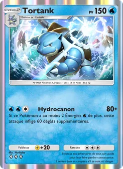 Carte Pokémon Tortank 055 — Puissance Génétique