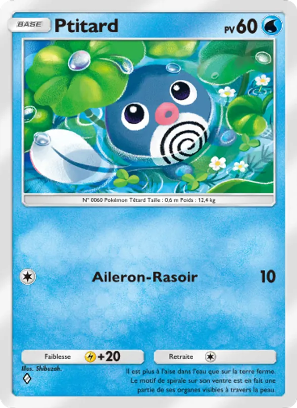 Carte Pokémon Ptitard 059/226 de l'extension Puissance Génétique