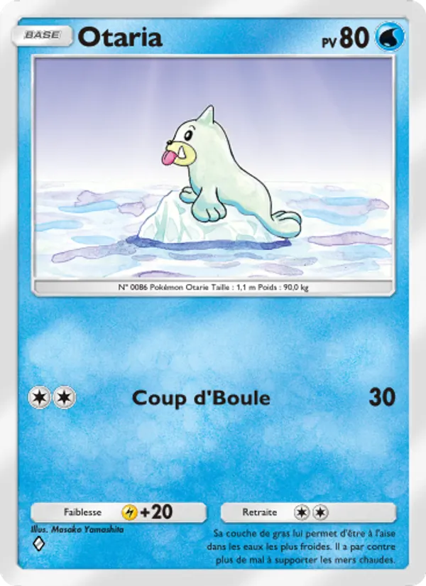 Carte Pokémon Otaria 064/226 de l'extension Puissance Génétique