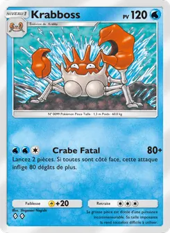 Carte Pokémon Krabboss 069 — Puissance Génétique