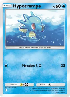 Carte Pokémon Hypotrempe 070 — Puissance Génétique