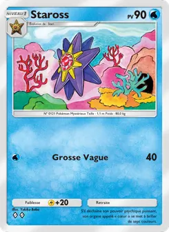 Carte Pokémon Staross 075 — Puissance Génétique