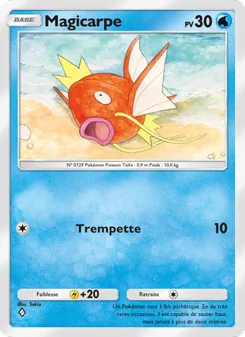 Carte Pokémon Magicarpe 077 — Puissance Génétique