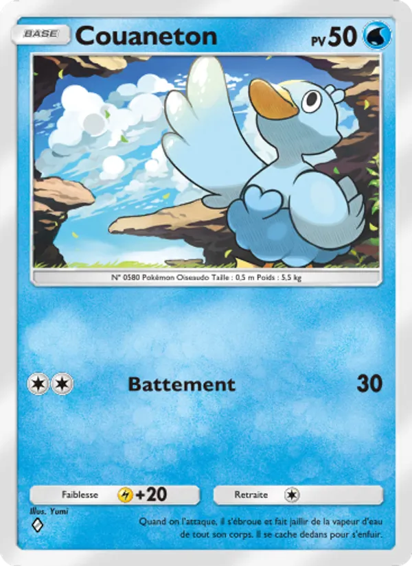 Carte Pokémon Couaneton 085/226 de l'extension Puissance Génétique
