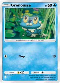 Carte Pokémon Grenousse 087 — Puissance Génétique