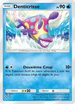 Carte Pokémon Denticrisse 091 — Puissance Génétique