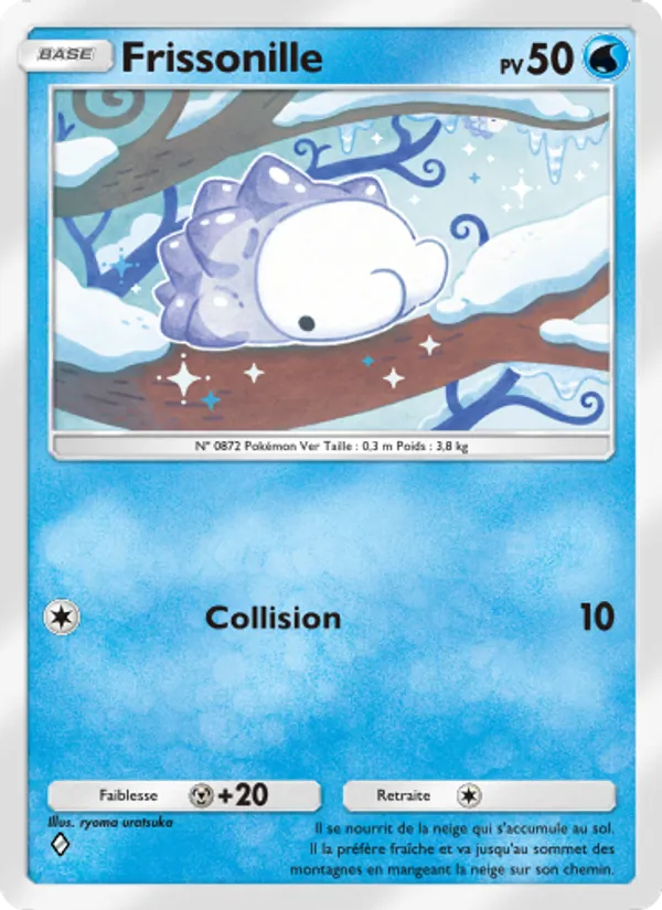 Carte Pokémon Frissonille 092/226 de l'extension Puissance Génétique