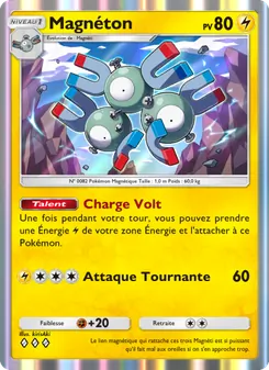 Carte Pokémon Magnéton 098 — Puissance Génétique