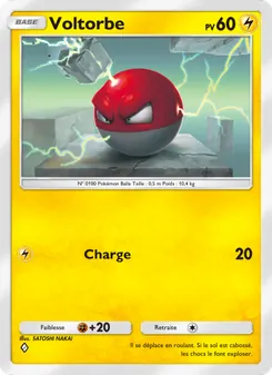 Carte Pokémon Voltorbe 099 — Puissance Génétique