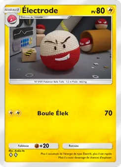 Carte Pokémon Électrode 100 — Puissance Génétique