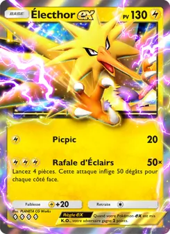 Carte Pokémon Électhor-ex 104 — Puissance Génétique