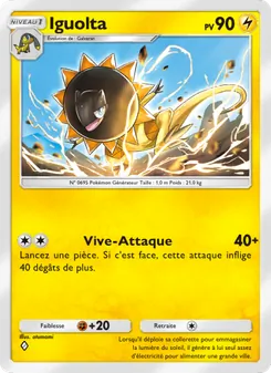 Carte Pokémon Iguolta 111 — Puissance Génétique