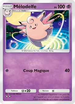 Carte Pokémon Mélodelfe 114 — Puissance Génétique
