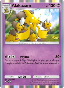 Carte Pokémon Alakazam 117 — Puissance Génétique